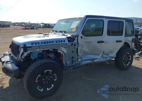 2024 Jeep Wrangler 4Xe Rubicon 4Xe from USA, damaged, VIN 1C4RJXR68RW317278